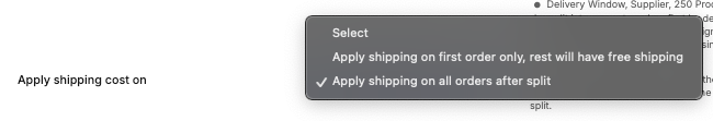 split-order-cost-distribution